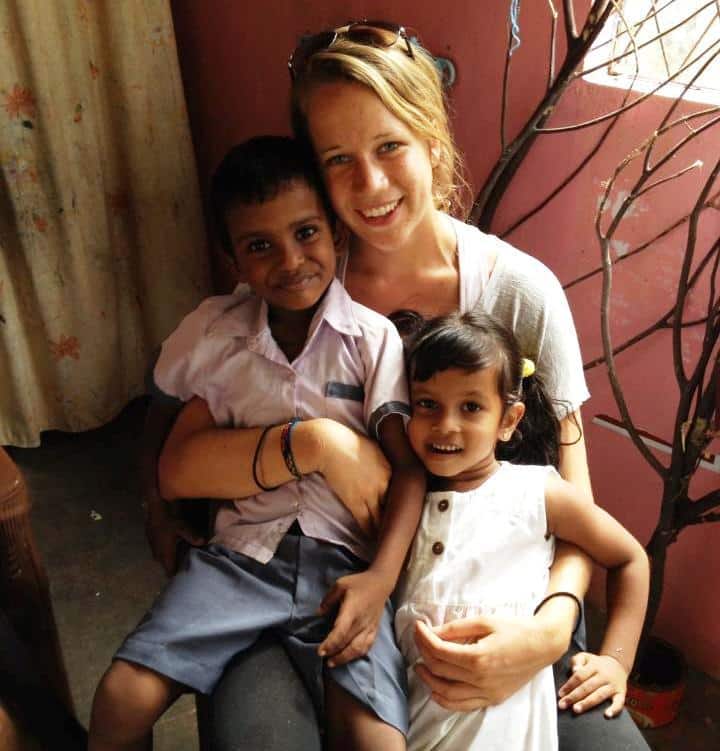 Lena F in Sri Lanka