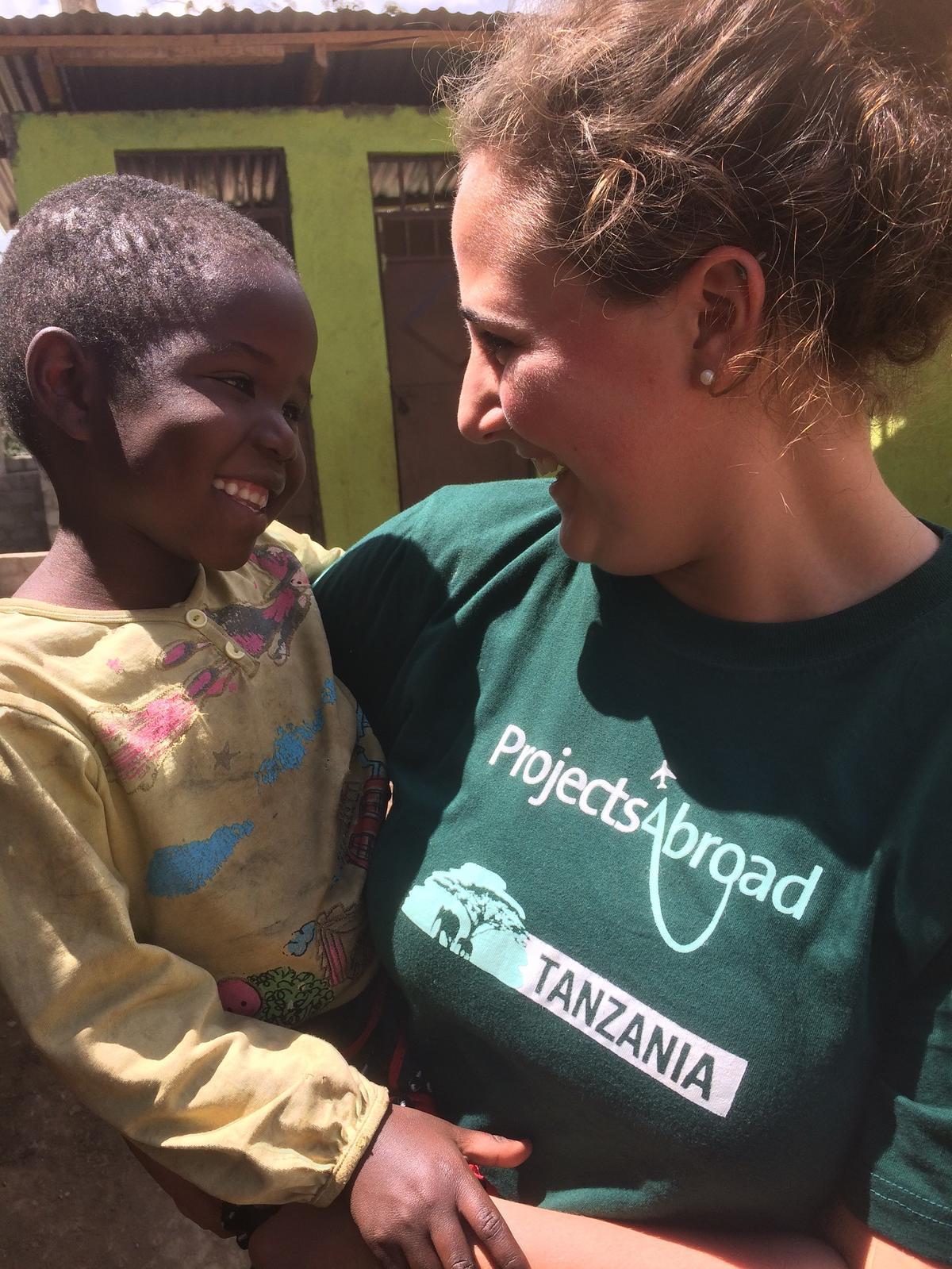 Christina D in Tanzania