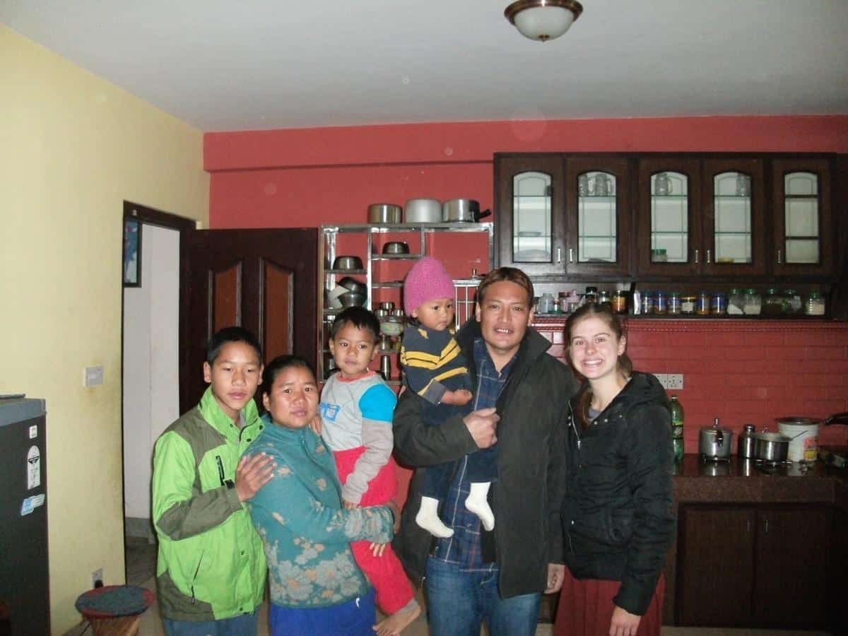 Kim A in Nepal