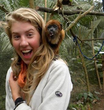 Caitlin K in Peru