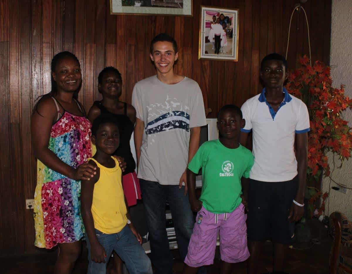 Adrian D in Ghana