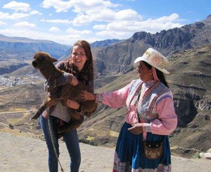 Emma S in Peru