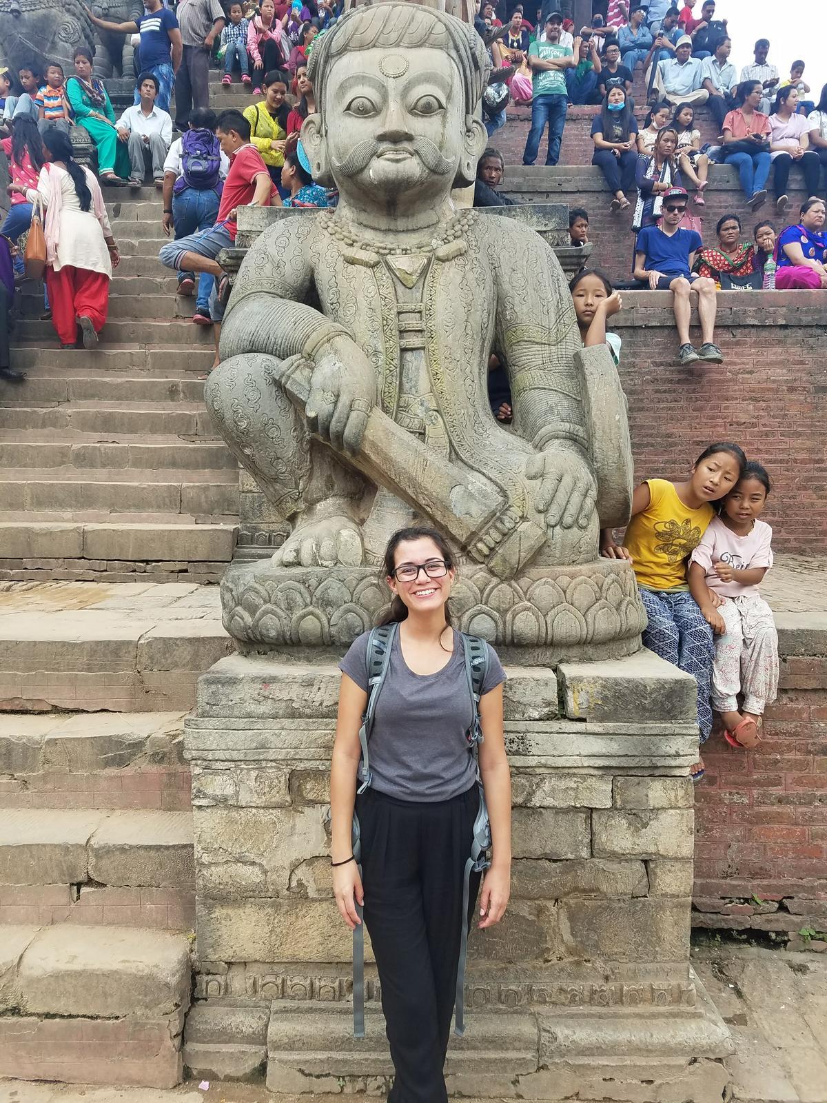 Barbara L in Nepal