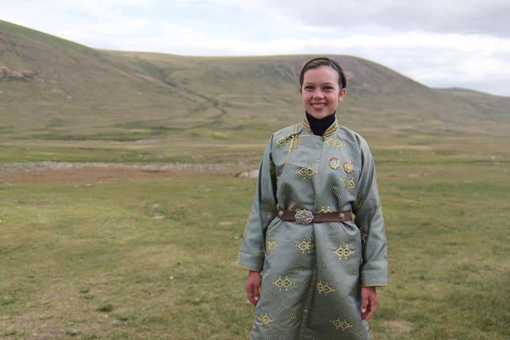 Natasa B in Mongolia