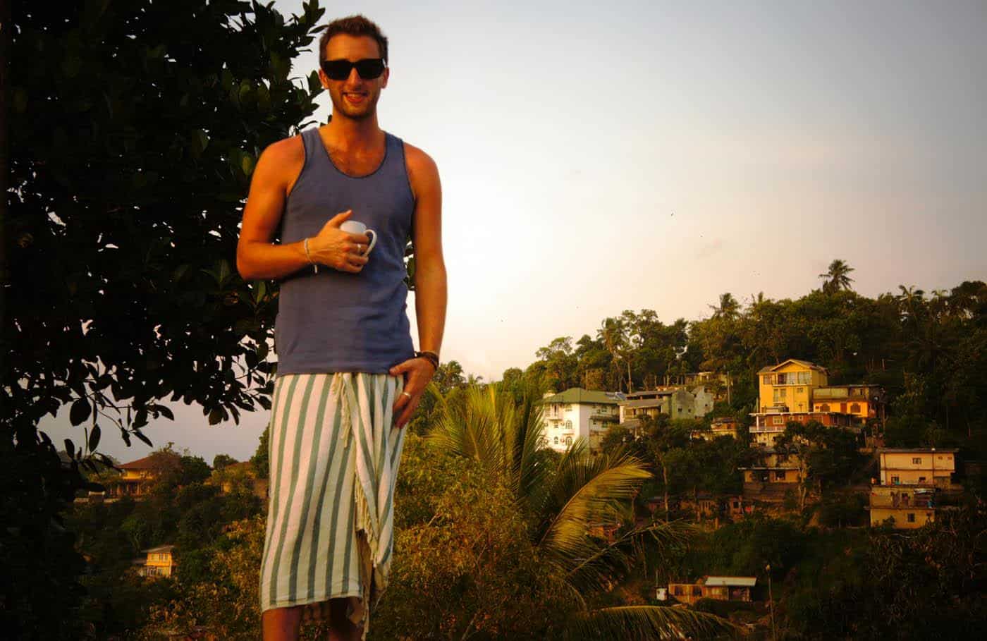Simon J in Sri Lanka