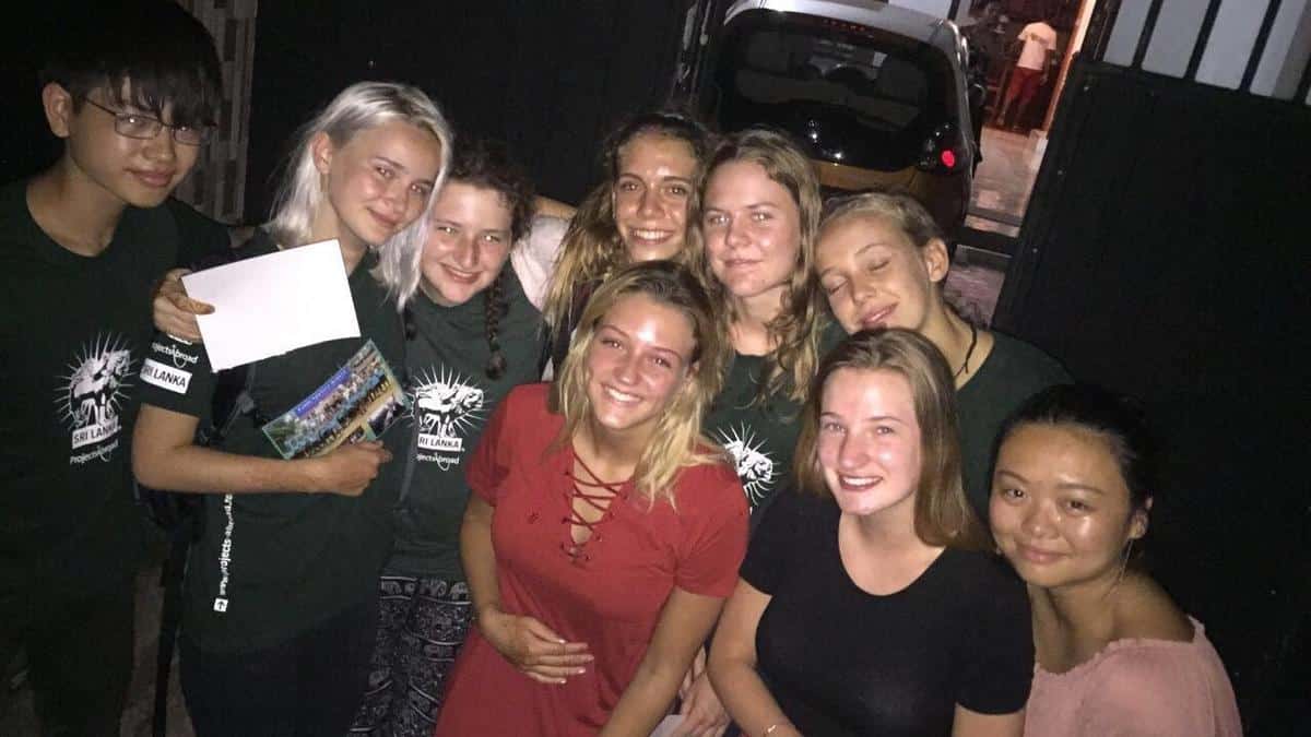 Elizabeth M in Sri Lanka