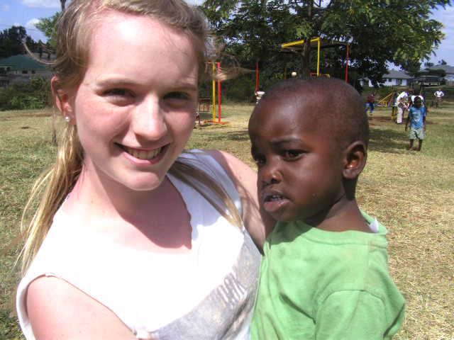 Sarah B in Tanzania