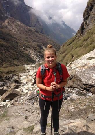 Kelsey C in Nepal