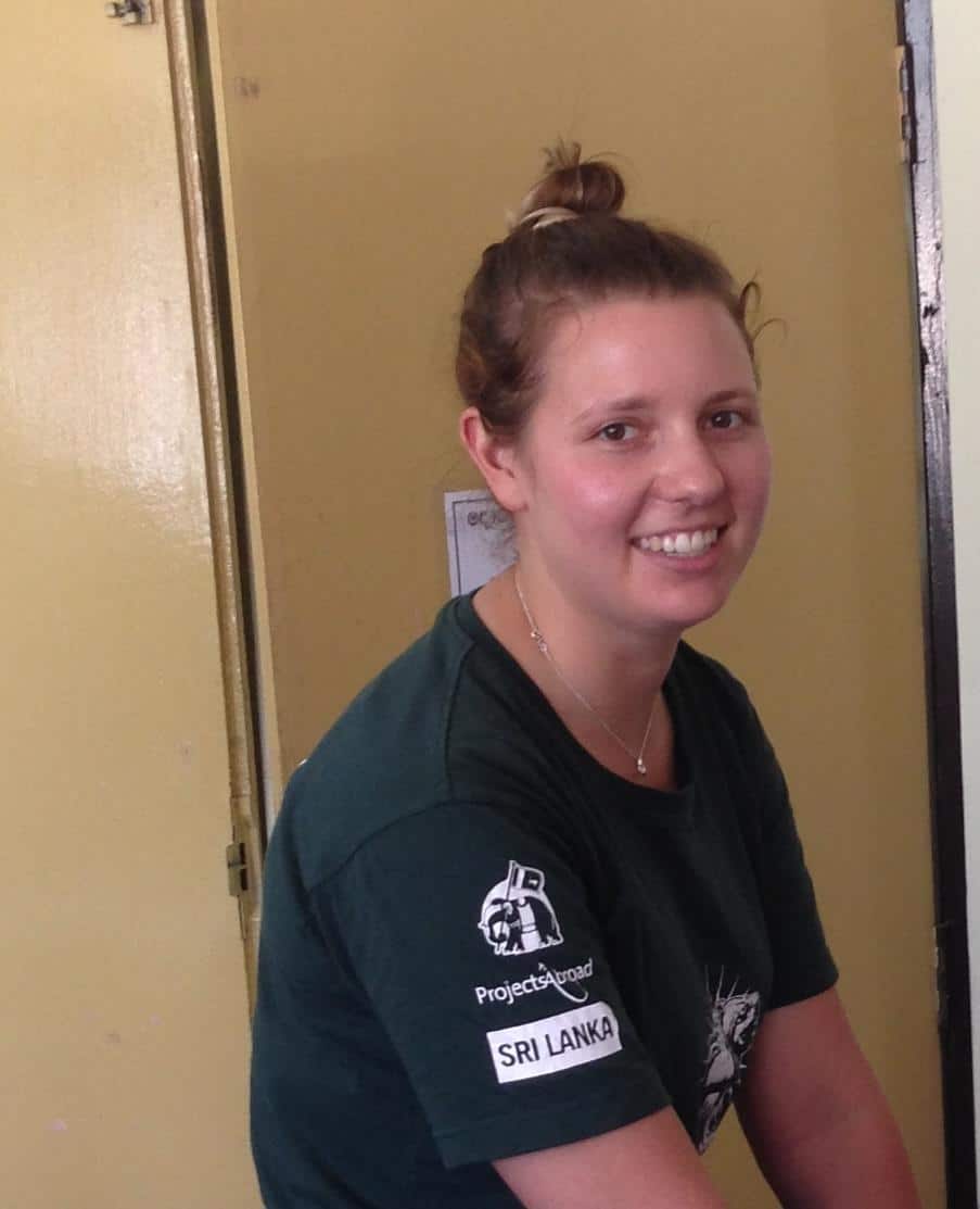 Jacqueline M in Sri Lanka