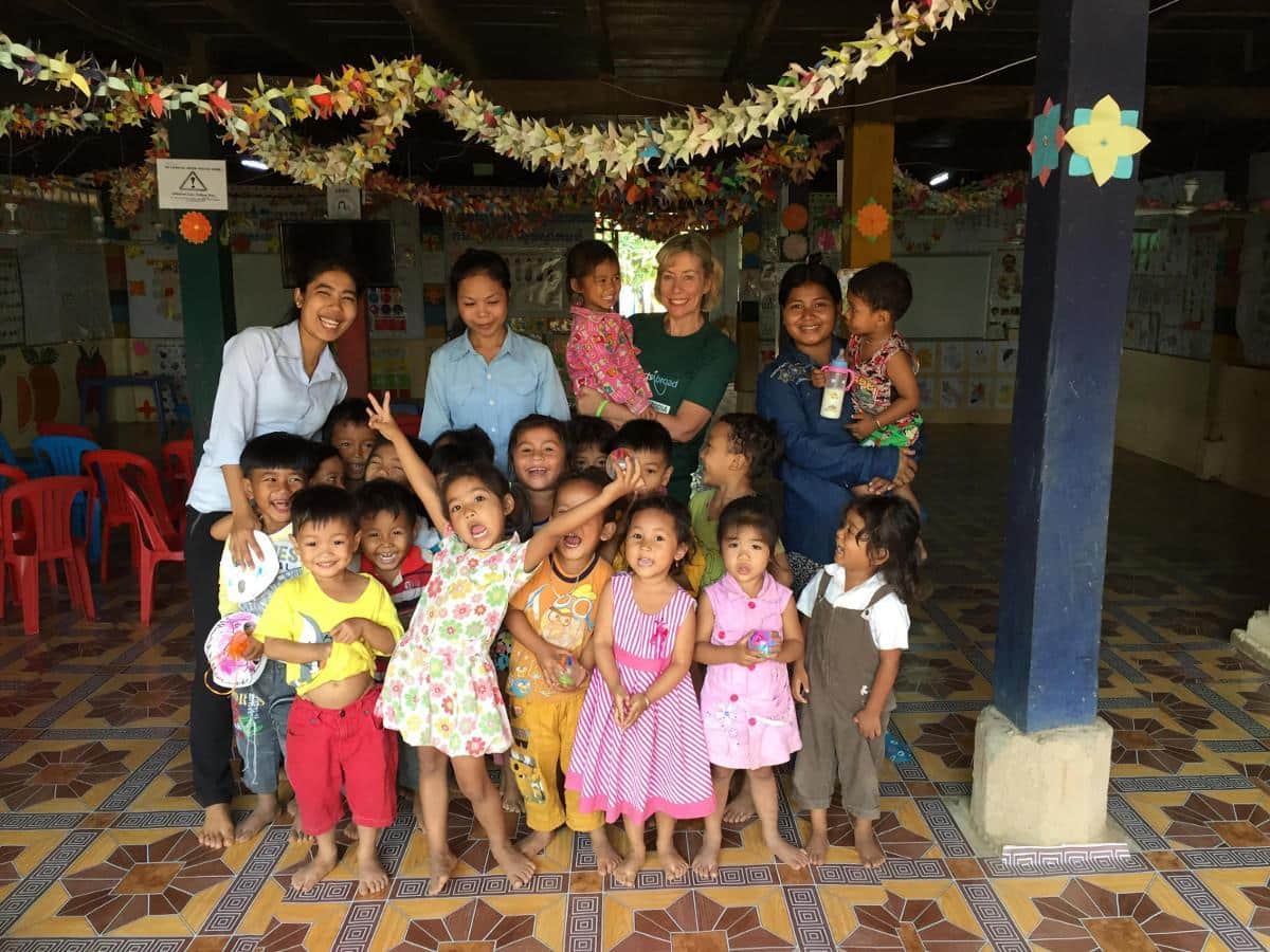 Julie W in Cambodia